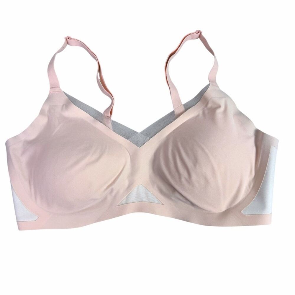 Honeylove Crossover Bra size Medium Rose Quartz